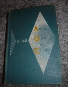 Analytic geometry and calculus  by William Le Roy Hart 1957 VINTAGE MATH BOOK - Picture 1 of 10