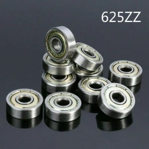 Cuscinetti a sfera 623v 624v 608z 608zz 625zz 608-2RS PP608 micro pulegge flangia - Foto 1 di 12