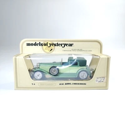 Model Of Yesteryear Code 3 1930 Model J Duesenberg NIB Y-4 - Image 1 of 4