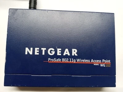 Netgear WG102 ProSafe 802.11g 108 Mbps Wireless Access Point With Adapter - Image 1 of 4