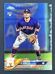 J.D. DAVIS RC 2018 Topps Chrome #177 Houston Astros - Picture 1 of 2