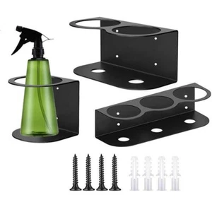Spray Bottle Holder Heavy-Duty Rust-proof All-Purpose Storage Bracket Wall Mount - Picture 1 of 11