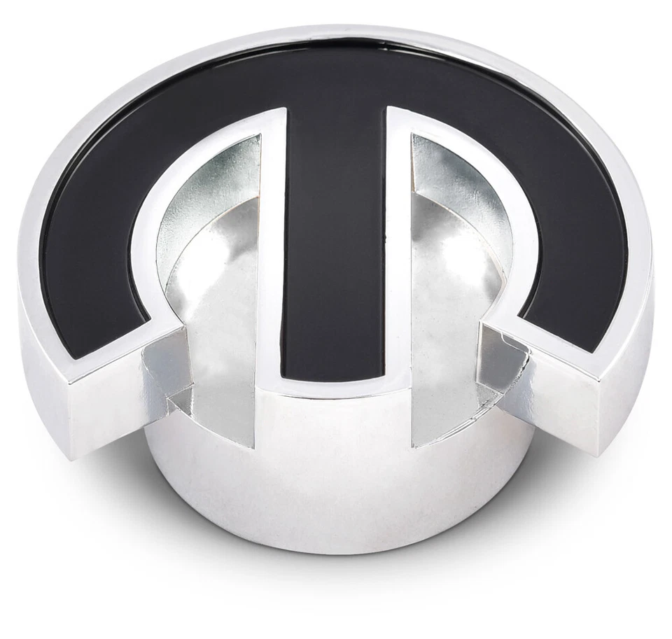 Mopar Deluxe Air Cleaner Nut Chrome w/Blk Emblem PROFORM 440-338 - Image 1 of 1