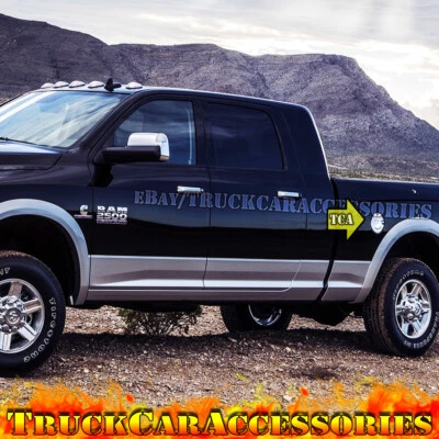 Cubierta de puerta de gas cromada para Dodge Ram 1500/2500/3500 2009-11 12 13 14 15 16 17 18 Foto 1 de 3