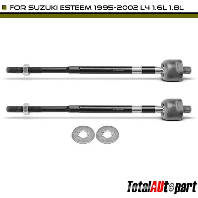 2x Extremo de varilla de dirección para Suzuki Esteem 1995-2002 lado interior delantero 4883060G00 Foto 1 de 4
