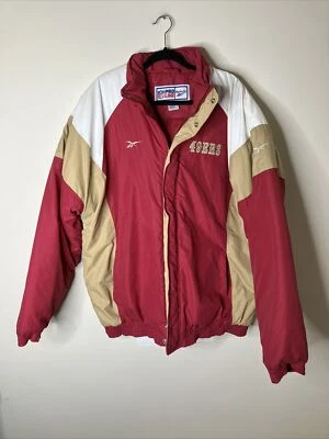 Vintage San Francisco 49ers Full Zip Jacket Men's Size XL Reebok Pro Line - Image 1 of 4