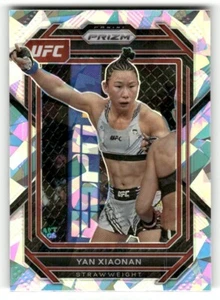 2023 Panini Prizm UFC Yan Xiaonan Cracked Ice Prizm #188 Strawweight - Picture 1 of 2