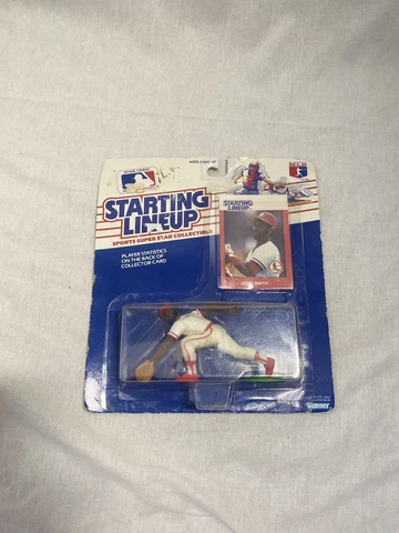 Vintage Deadstock 1988 Ozzie Smith St. Louis Cardinals Starting Lineup Figurine Cover