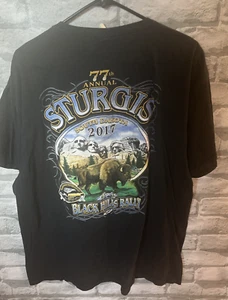 77 Annual Sturgis Black Hills Rally Tshirt Größe XL doppelseitig großer Hit 2017 - Bild 1 von 24