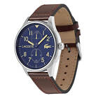 Lacoste Mens Lacoste Continental Aviator Style Water Resistant Watch 32% OFF RRP