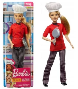 BARBIE I Can Be Anything CHEF DOLL Cook FXN99 Mattel - Bild 1 von 9