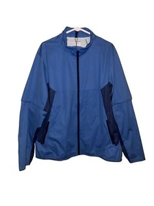 Chaqueta de golf hidrofóbica deportiva Polo Ralph Lauren RLX con cremallera completa para hombre grande nueva con etiquetas azul - Imagen 1 de 7