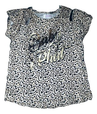 Baby Phat Cheeta estampa sobre o ombro - Imagem 1 de 2