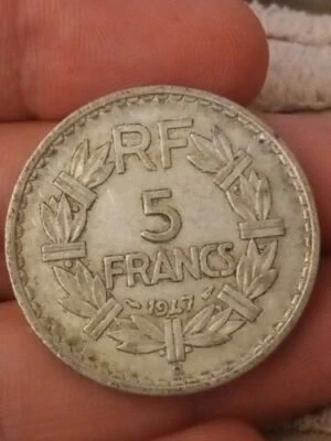 Monedas Kayihan de aluminio FRANCIA 5 FRANCOS 1947  Foto 1 de 2