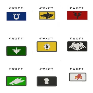 Sci-Fi Logo Patch Embroidered Iron-On Applique Chapter Badge Gaming Table-Top - Picture 1 of 16