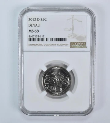 2012-D Washington Quarter ATB Denali MS68 NGC - Image 1 of 4