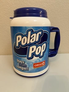 Whirley Drink Works Circle K Polar Pop 100 oz Travel Beverage JUMBO Jug BLUE - Picture 1 of 12