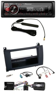 Pioneer MP3 DAB 1DIN Lenkrad USB Autoradio für Mercedes SLK R171 2004-2011 - Bild 1 von 12