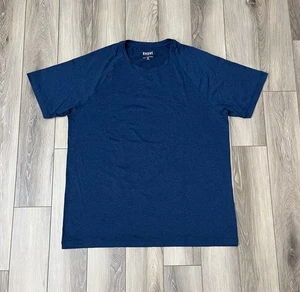 Rhone Athletic Blue Short Sleeve Crew Neck Tee Mens Size XL Lightweight Stretch - Picture 1 of 10