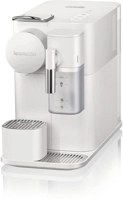 De'Longhi EN510.W Pod Coffee Machine Nespresso Lattissima One 1450w 1L White - Image 1 of 4