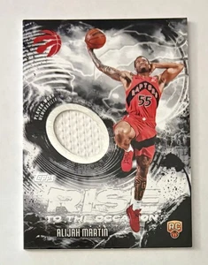 2025-26 Topps Alijah Martin Rise to the Occasion Jersey Memorabilia Rookie - Picture 1 of 2
