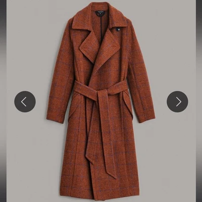 Gabardina de tweed de lana a cuadros Rag & Bone Foto 1 de 4