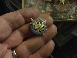 Rare Children Of The American Revolution Numbered Members Badge Pin  - Picture 1 of 2
