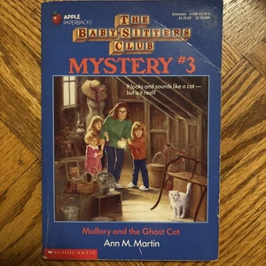 Baby-Sitters Club Mystery #3 Mallory and the Ghost Cat Ann M. Martin Book - Bild 1 von 2