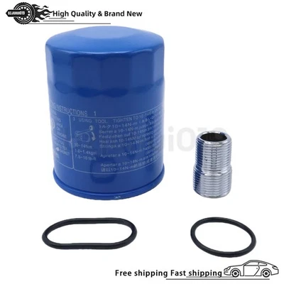 For Acura CL ILX Integra Oil Filter+Holder+Base Ring Seal Gaskets 15400PLMA02 - Image 1 of 4