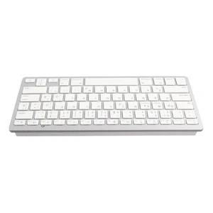 Wireless Keyboard Mini 78 Keys Thin Portable White Computer Keyboards For - Picture 1 of 46