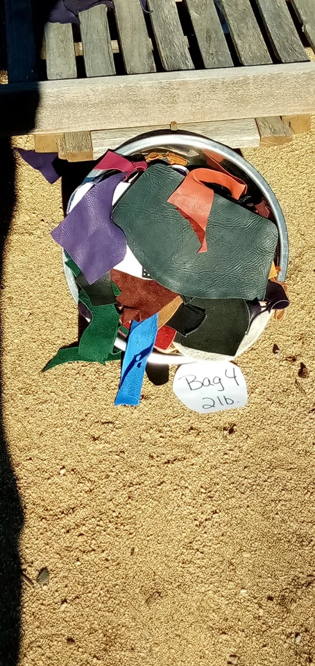 Bolsas para restos de cuero, 1 lb.-2 lb., multicolor, uso múltiple Foto 1 de 1