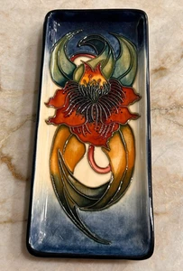 Moorcroft Anna Lily Anstecknadel/Schmuckschale/Tablett von Nicola Slaney - England: EIN ATEMBERAUBENDER! - Bild 1 von 9