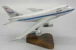 B-747 DLR Sofia NASA Airplane Wood Model Replica Large Free Shipping - Picture 1 of 1