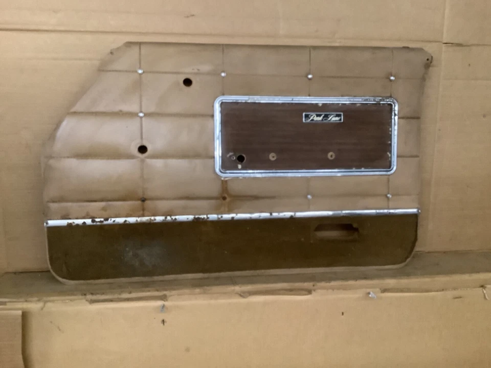 1963 年 Mercury Park Lane 4 Dr 右握前门面板卡芯用于修复 — 第 1/4 张图片