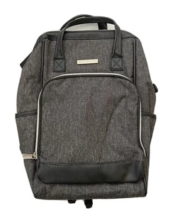 Bananafish Backpack Diaper Bag Black & Gray - Picture 1 of 7