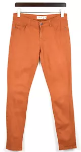 GINA TRICOT CHLOE Women's W27 Stretchy Skinny Fit Orange Jeans - Bild 1 von 7