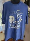 Rare Hanes Tagless Elvis Presley September Girl Blue T Shirt Size 5XL