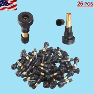 25pcs TR-600HP Snap-In High Pressure Tire Wheel Valve Stems Kit For Most Cars - Picture 1 of 11