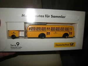 Autobús postal 1:87 H0 Brekina Büssing 6500 T "Deutsche Post" en embalaje original - Imagen 1 de 1