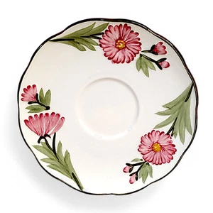 Platillo de té de cerámica floral vintage Stangl Pink Cosmos 6,25" 1969-78 - Imagen 1 de 3
