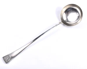 Art Deco Slavic 800 Continental Silver Soup Ladle Wladyslaw Hempel Poland 7.9OZT - Picture 1 of 7