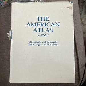 The American Atlas: U. S. Latitudes, Longitudes, Time Changes & Time Zones 1987 - Picture 1 of 1