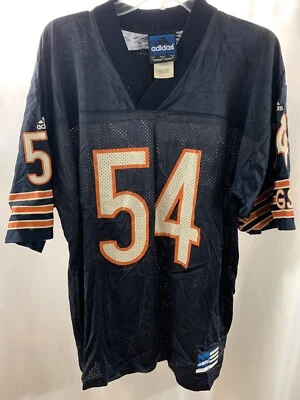 Camiseta deportiva vintage Adidas para hombre NFL Chicago Bears Brian Urlacher, talla grande Foto 1 de 4