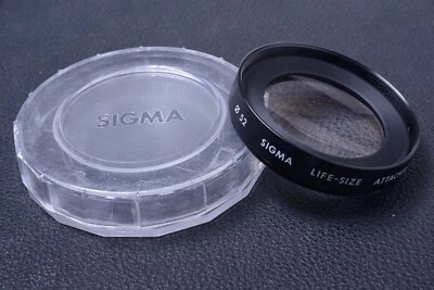 ✅ SIGMA MACRO CLOSE-UP 52MM LIFE-SIZE FILTER GENUINE LENS SCREW W/ KEEPER 39-2 - Image 1 of 2