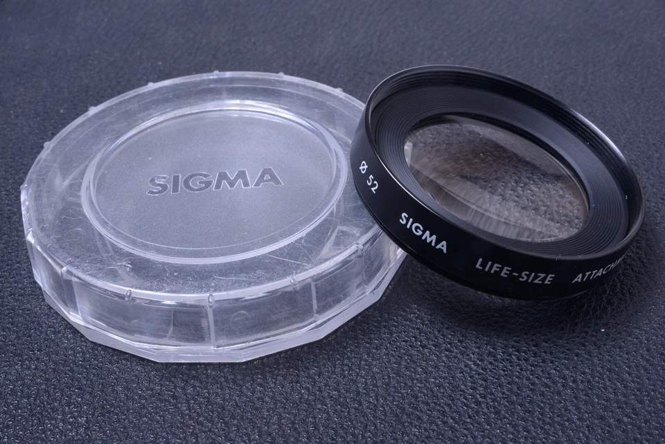 ✅ SIGMA MACRO CLOSE-UP 52MM LIFE-SIZE FILTER GENUINE LENS SCREW W/ KEEPER 39-2 - Image 1 of 2