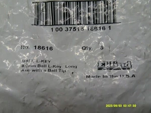 Eklind Ball-L-Key 18616 8mm Pack of 5 - Picture 1 of 2