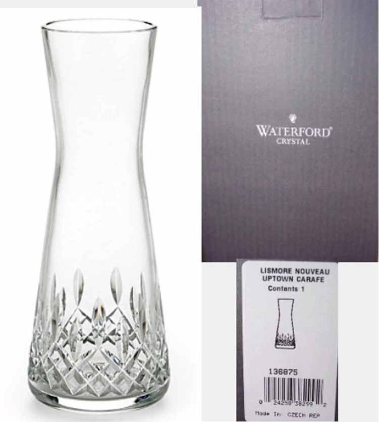 Waterford Crystal LISMORE NOUVEAU Uptown Carafe - NEW IN BOX!