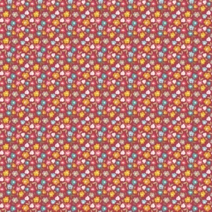 Riley Blake Unforgettable Designer Floral Fabric C3862 Pink 100% Cotton material - Picture 1 of 2