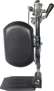 Drive Medical Store Articulating Elevating Wheelchair Footrest in Black - Picture 1 of 9