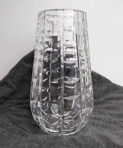 Vintage Waterford Crystal "Tralee" Ladder Cut Pattern Retired 7" Tall Vase - Picture 1 of 10